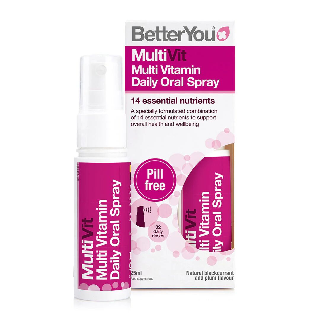 Buy BetterYou MultiVit Oral Spray (14 Essential Nutrients) – 25ml Online