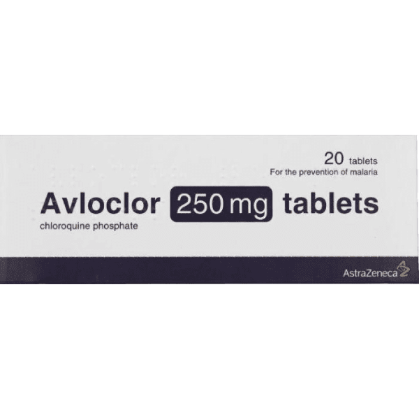 Buy Chloroquine 250mg – 20 Tablets