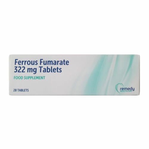 Buy Ferrous Fumarate 322mg – 28 Tablets Online