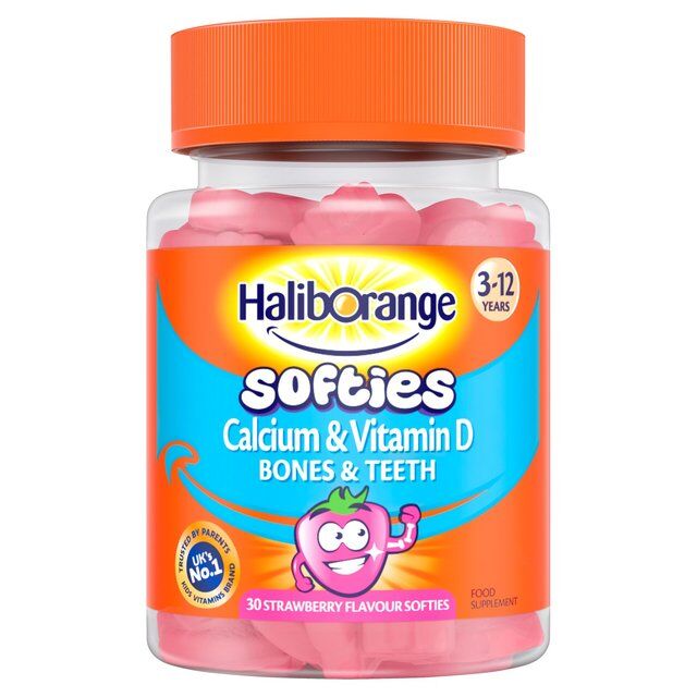 Buy Haliborange Strawberry Calcium & Vitamin D – 30 Softies Online