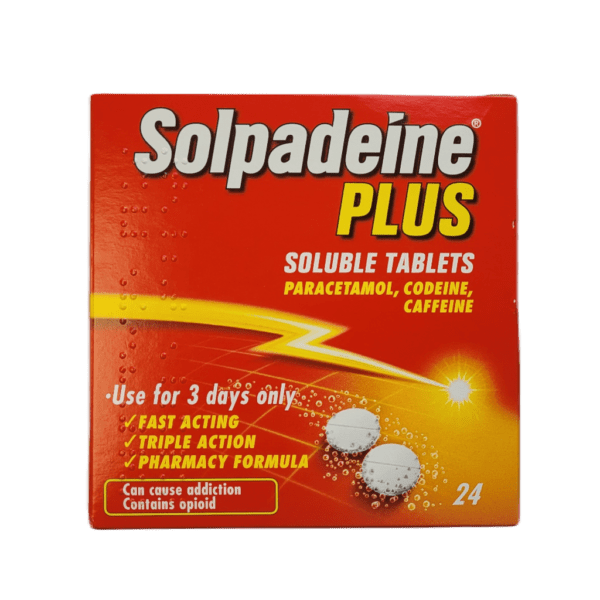 Solpadeine Plus Soluble Tablets - 24 Tablets