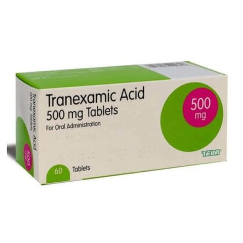 Tranexamic Acid 500mg Tablets – 60 Tablets