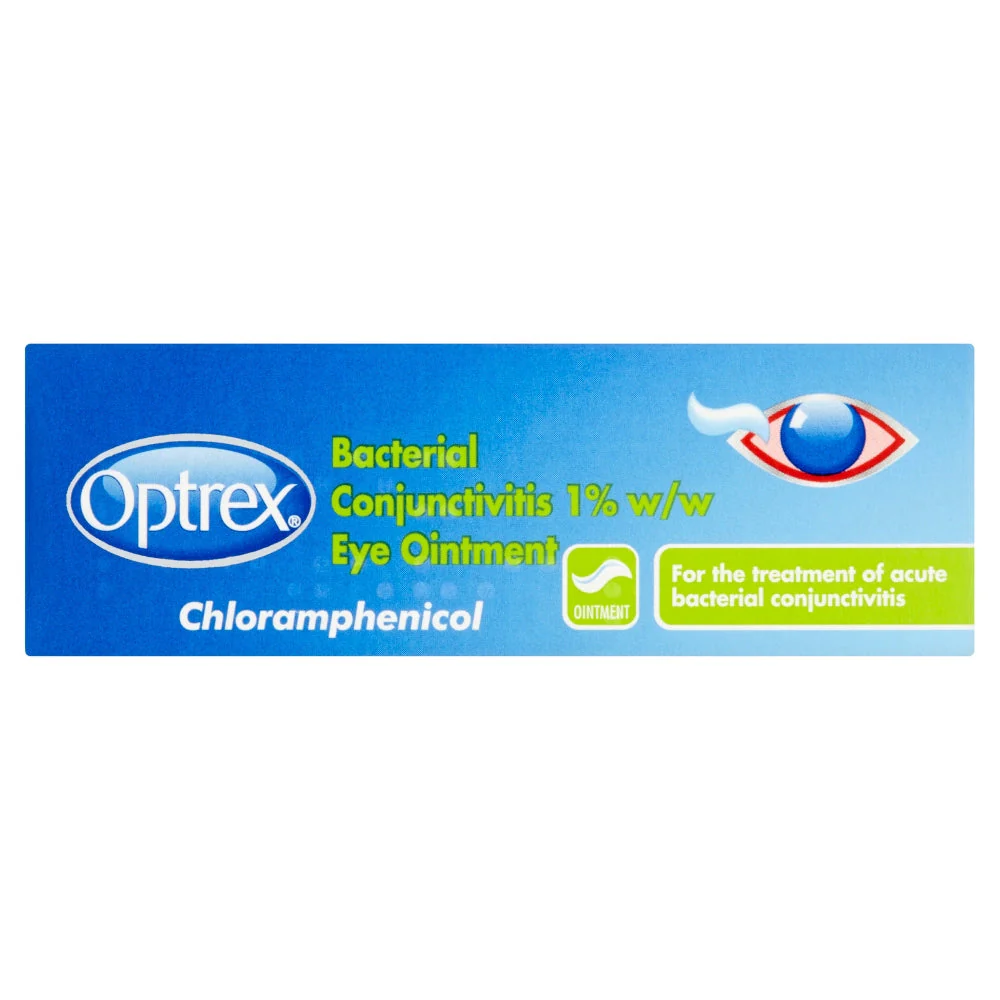 Buy Optrex Bacterial Conjunctivitis 1% w/w Eye Ointment - 4g Online