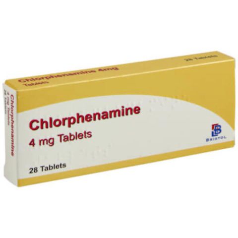 Buy Chlorphenamine 4mg – 28 Tablets Online