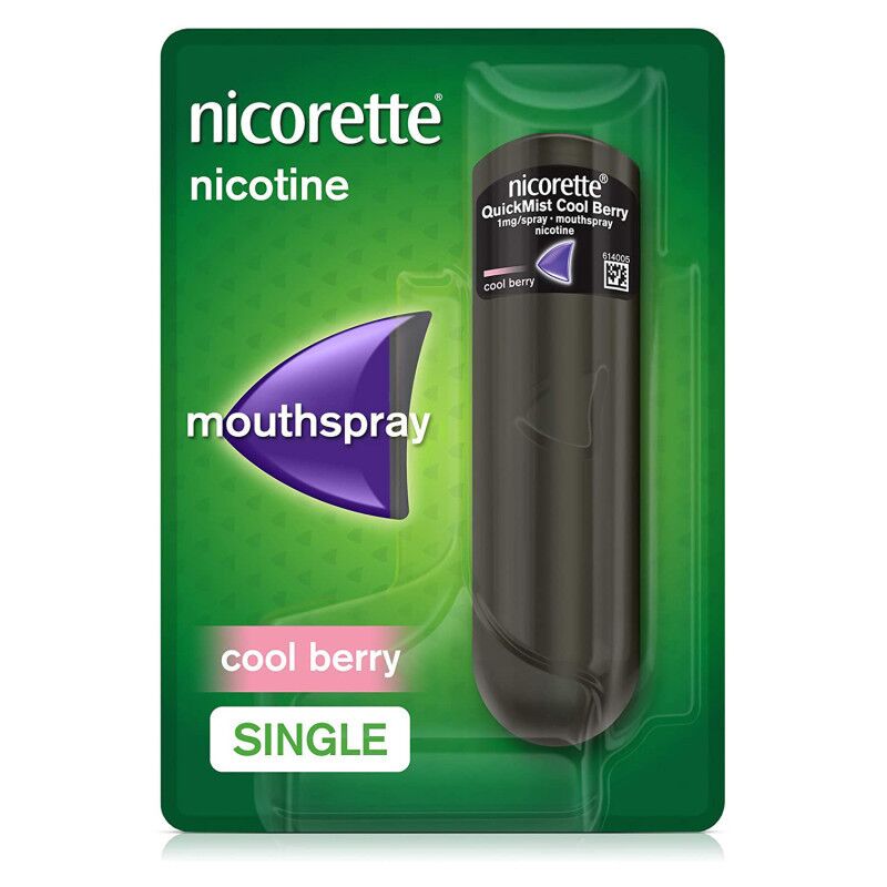Nicorette QuickMist Cool Berry 1mg Mouthspray – Single
