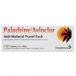 Paludrine & Avloclor Antimalarial Tablets 112 Pack