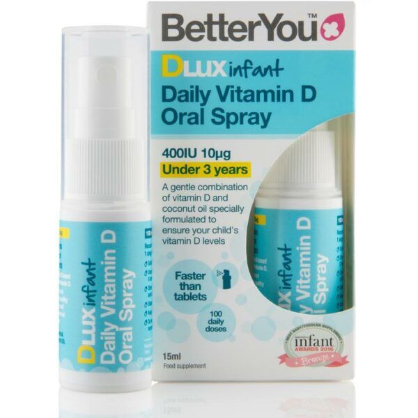 Buy BetterYou DLux Infant Vitamin D Oral Spray Online