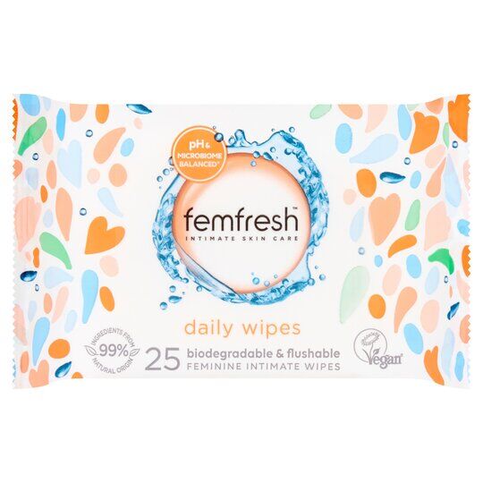 Buy Femfresh Intimate Skin Care Daily Wipes – 25 Wipes Online
