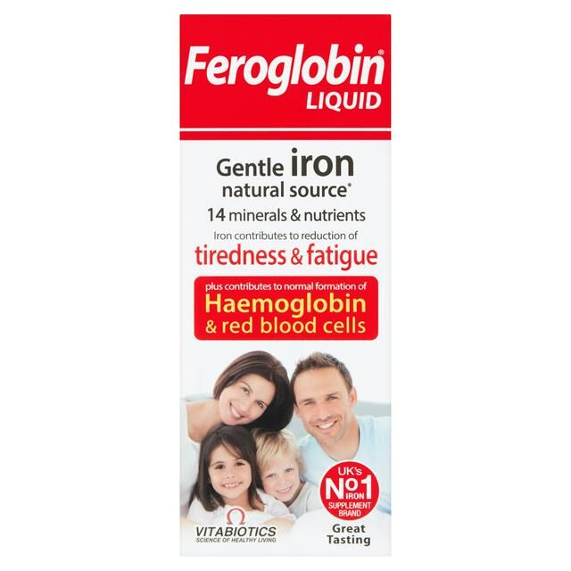 Buy Vitabiotics Feroglobin Liquid - 200ml Online