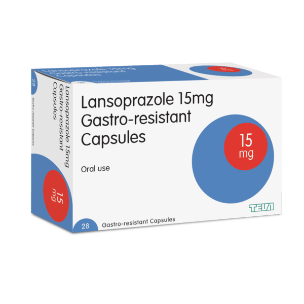 ansoprazole capsules 15mg and 30mg blister pack for acid reflux, GERD, and stomach ulcer treatment