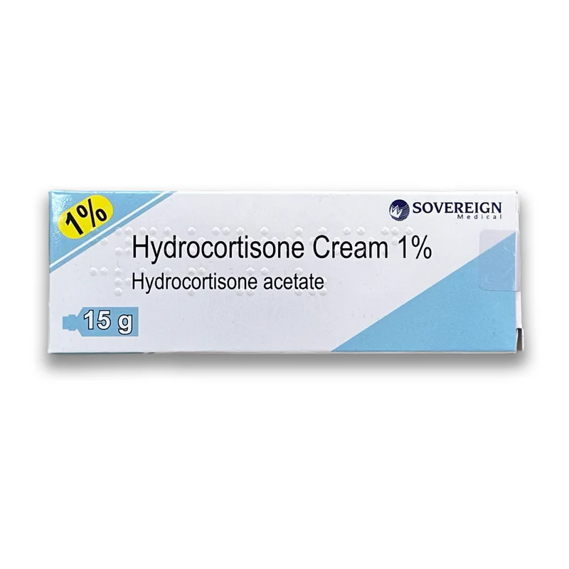 Hydrocortisone 1% Cream 15g tube – eczema and dermatitis treatment